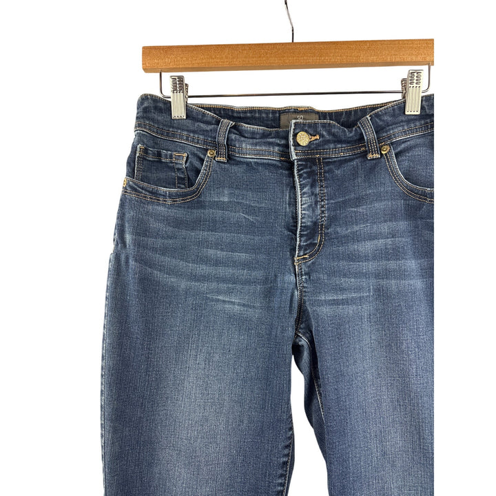 Women’s Chico’s Size 1 Capri Jeans w/ Bedazzling