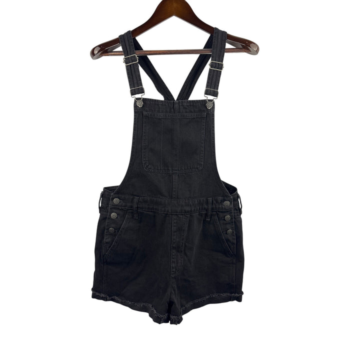 Women’s Madewell Medium Black Overall Shorts