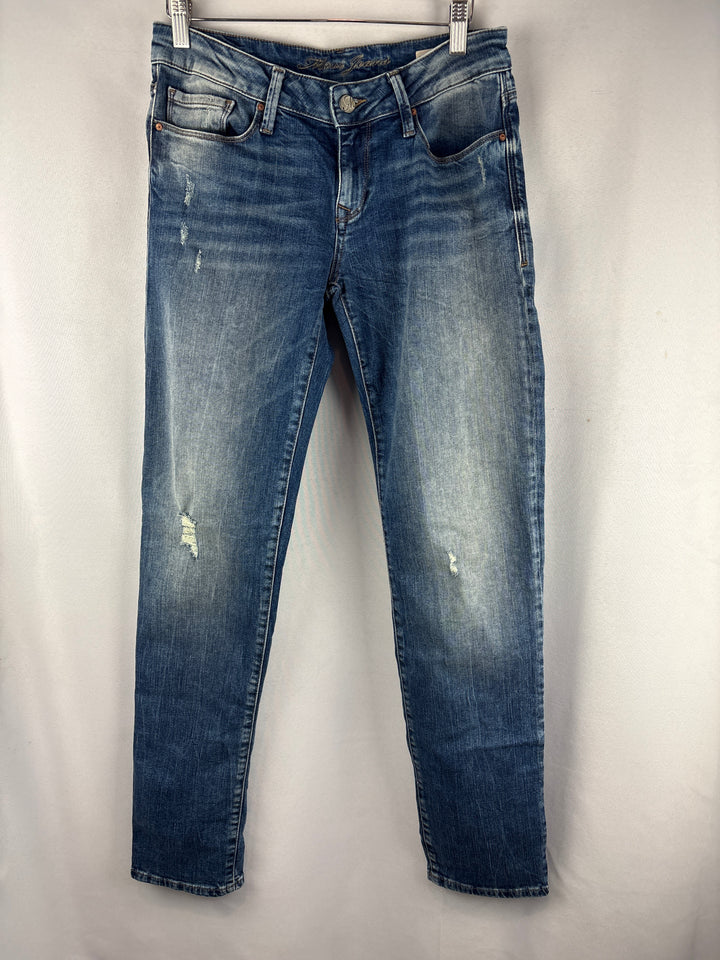 Women’s Mavi Size 27/32 Medium Wash Blue Skinny Jeans