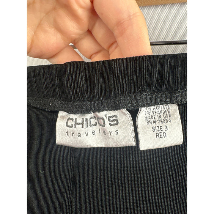 Women’s Chico’s Size 3 Black Lounge Pants