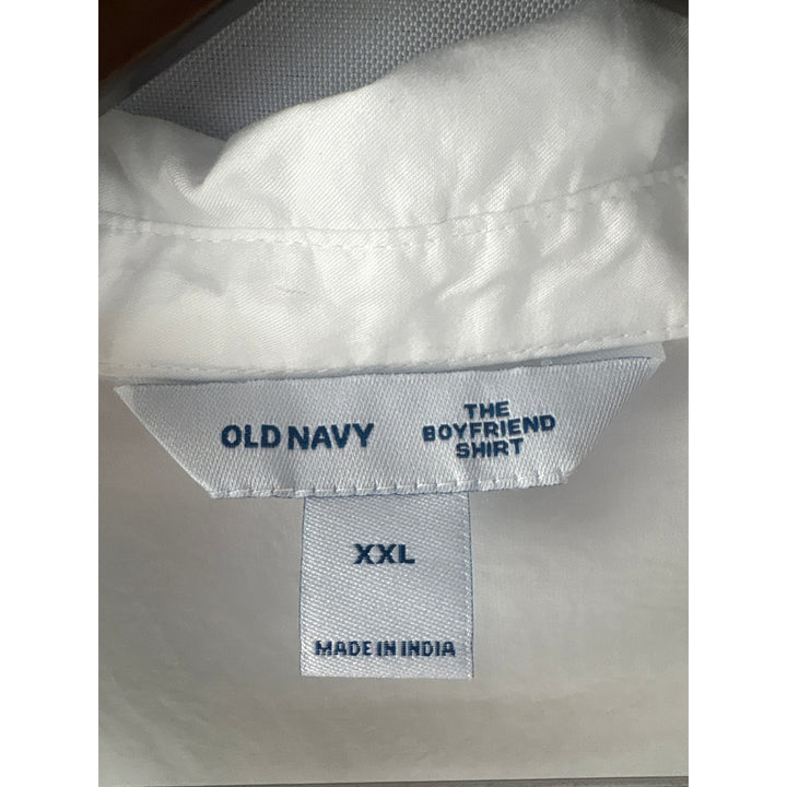 Women’s Old Navy XXL White Button Up Shirt