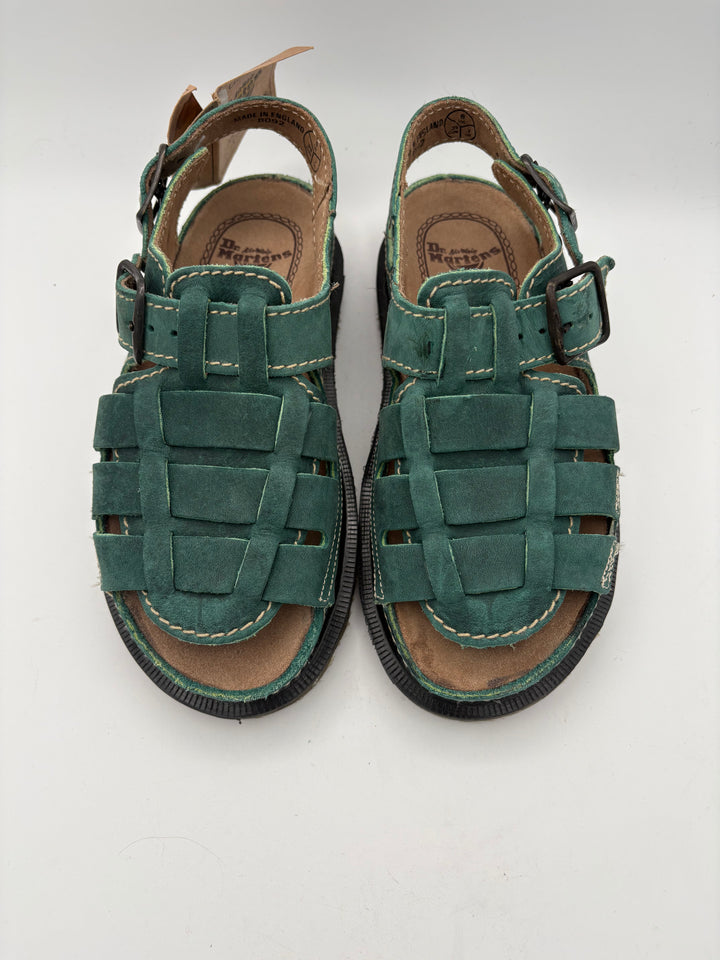 Women’s Dr. Martens Size 8 Forest Green Suede Sandals