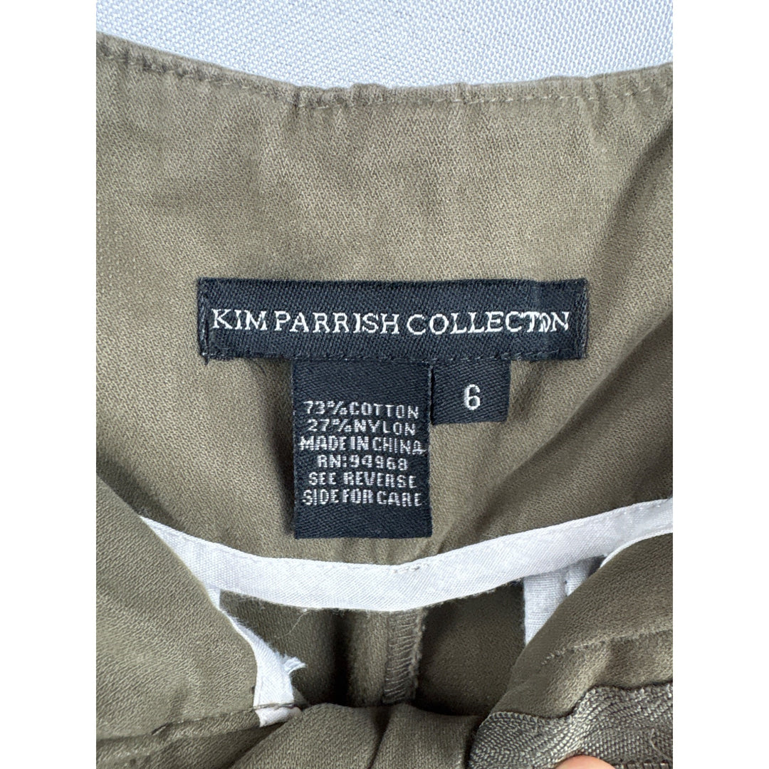 Women’s Kim Parrish Collection Size 6 Army Green Pants