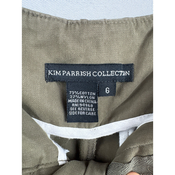 Women’s Kim Parrish Collection Size 6 Army Green Pants