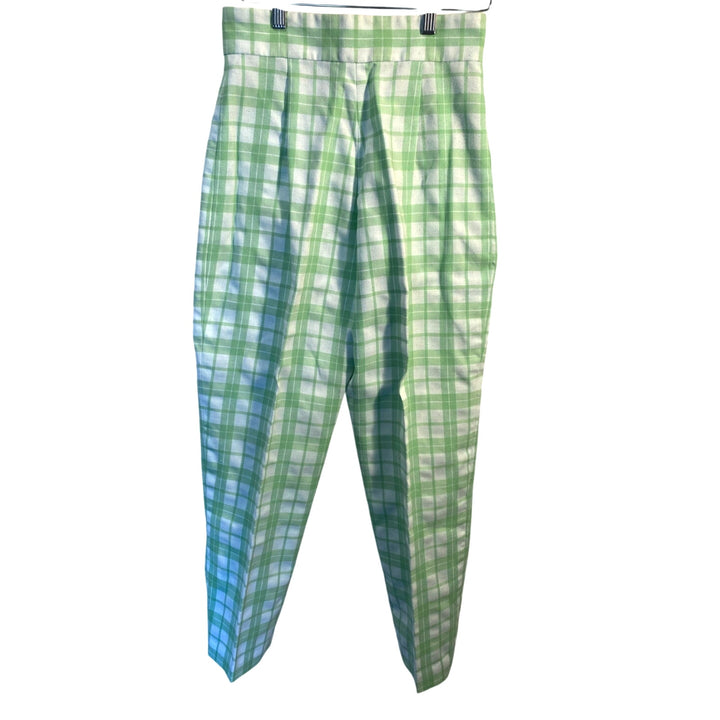 Vintage One of Kind 1960's Green Pants Suit