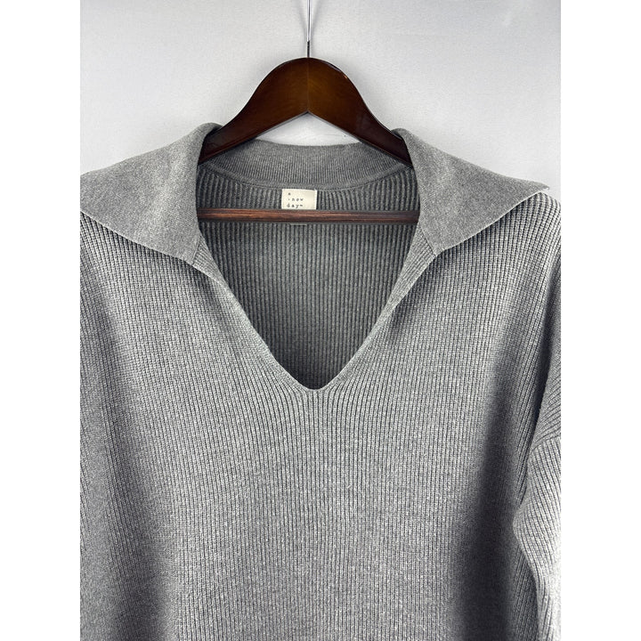 Women’s A New Day XL Late Gray V-Neck Sweater
