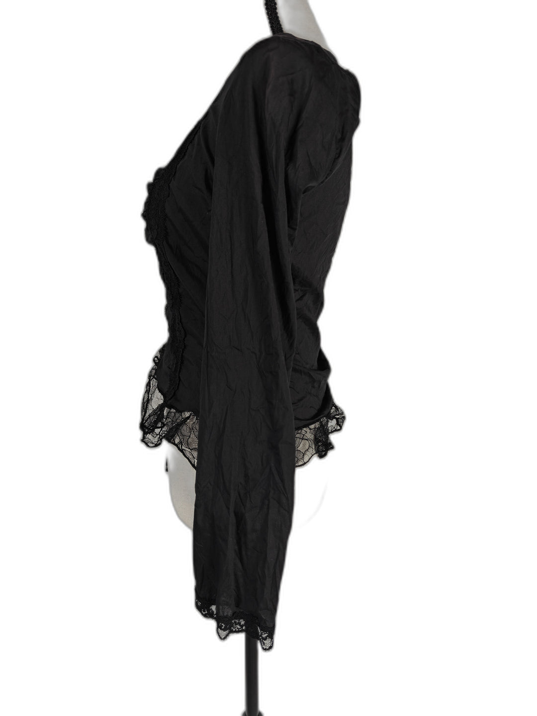 Womens Ann Ferriday Blouse Black One Size