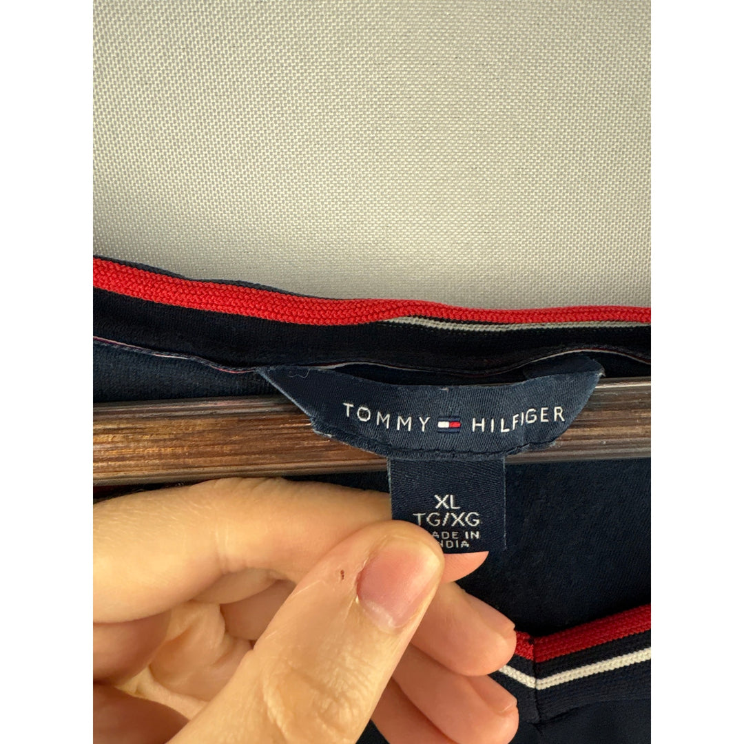 Women’s Tommy Hilfiger XL Navy Blue Short Sleeve Blouse