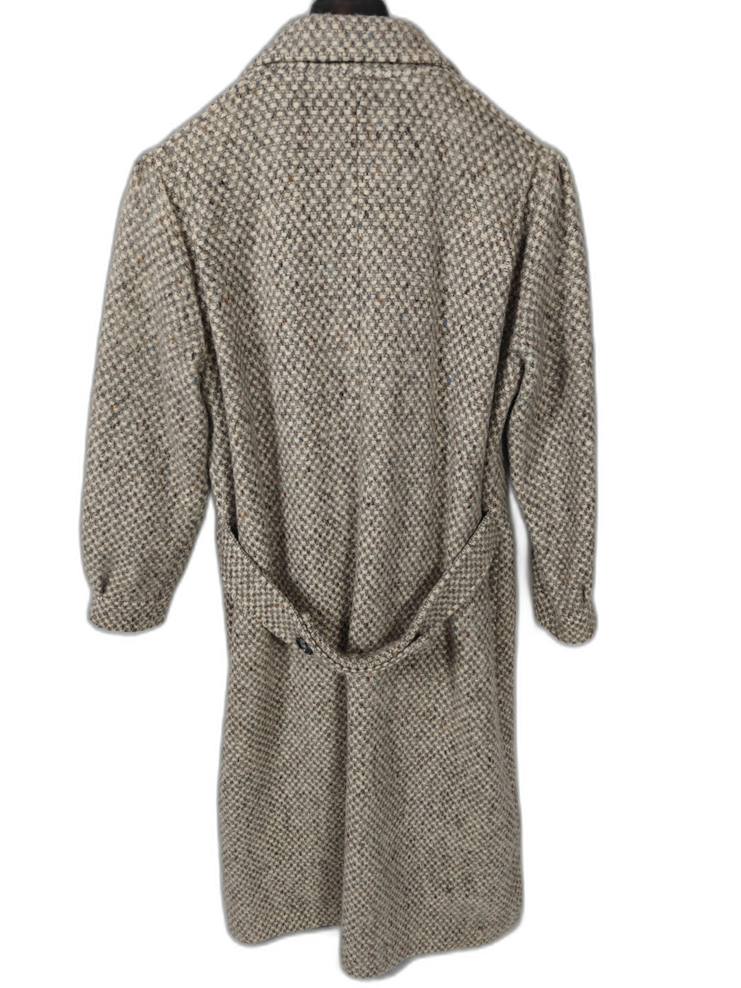 Womens International Scene Vintage Double Breasted Tweed Coat Size 5 6