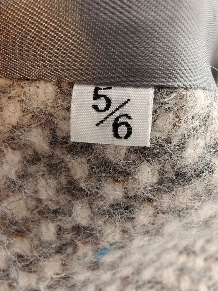 Womens International Scene Vintage Double Breasted Tweed Coat Size 5 6