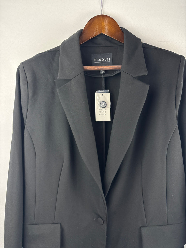Women’s Eloquii Size 18 Black Suit Jacket
