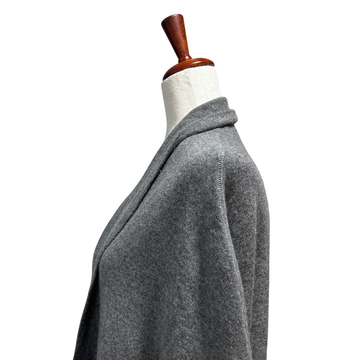 Vince. Women's 100% Cashmere Shawl XS / Small Poncho Cardigan Open Front Draped