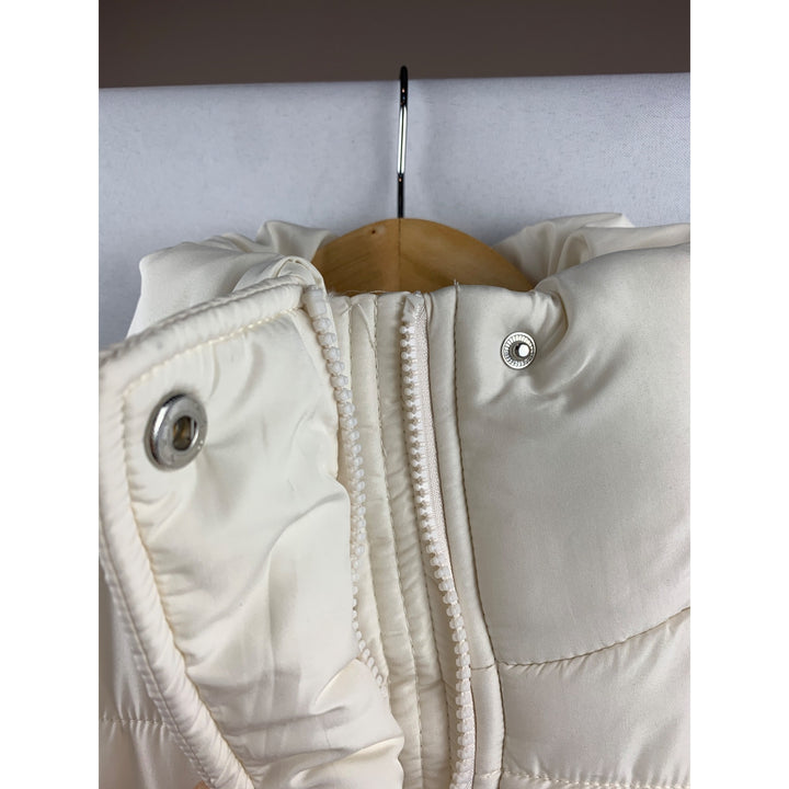 Women's Altar’d State White Puffer Vest Size L