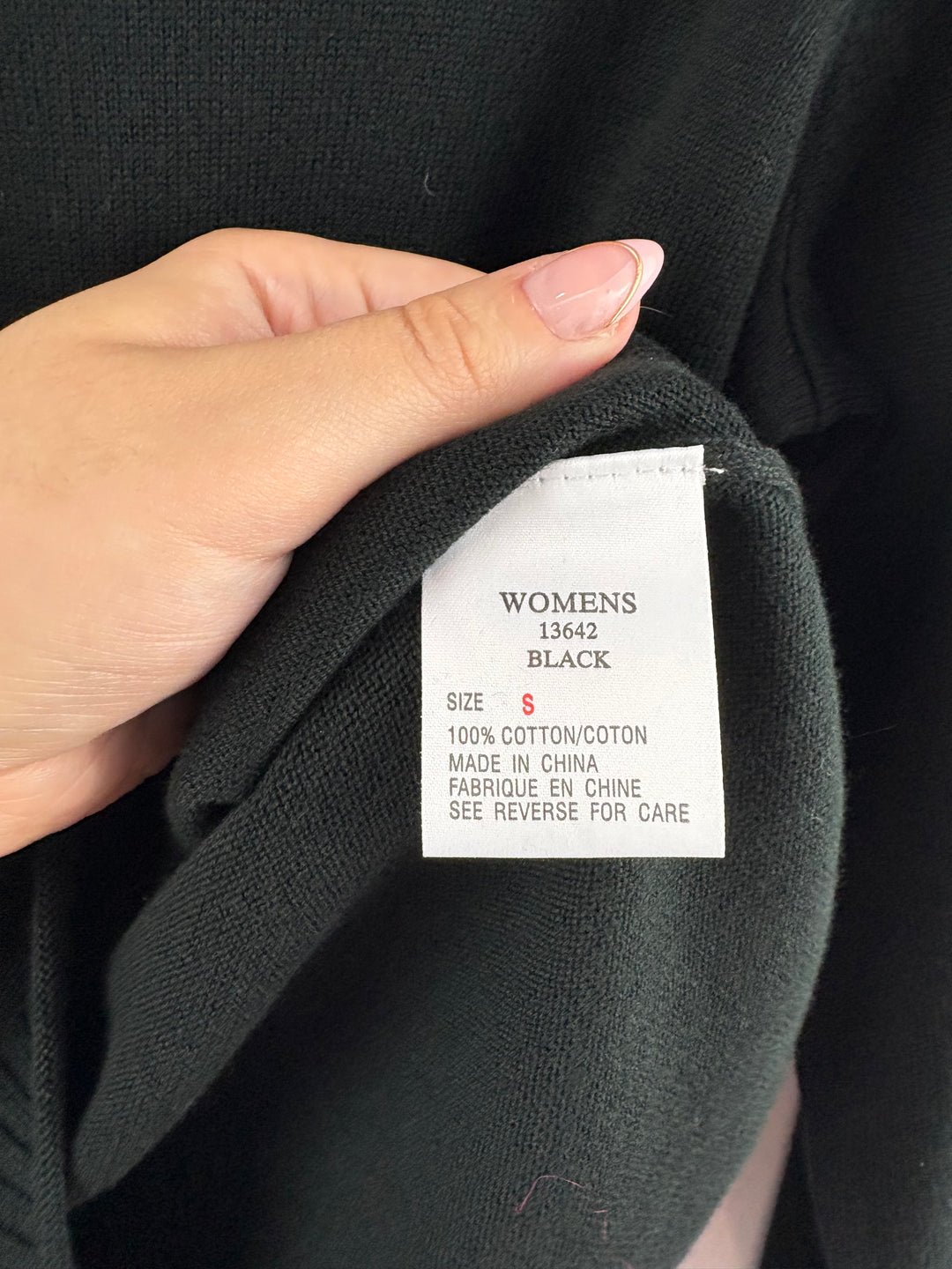 Women’s Woolrich Small Black Turtleneck Sweater