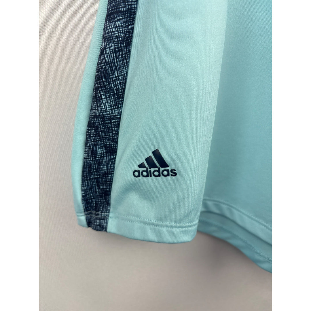 Women’s Adidas Size Medium Blue Golf Polo Tank