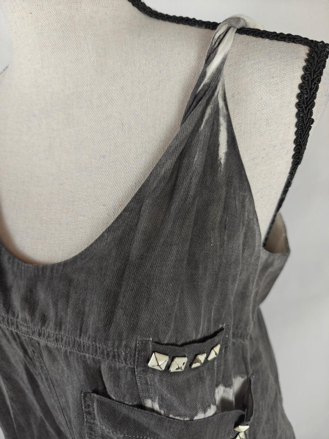Women’s Seneca Rising Studded Pocket Dress Gray One Size