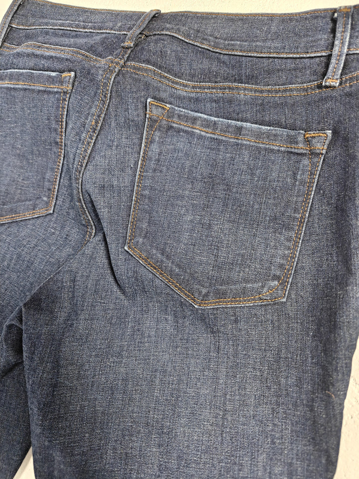 Womens LOFT Legging Jeans Dark Wash Size 29/8