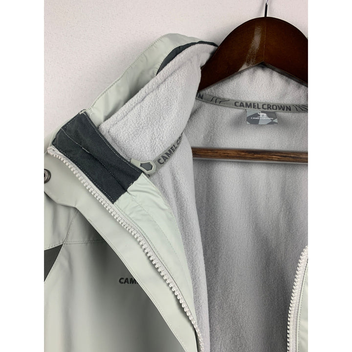 Women’s NWT Camel Crown Gray 3 in 1 Outdoor Jacket Size L