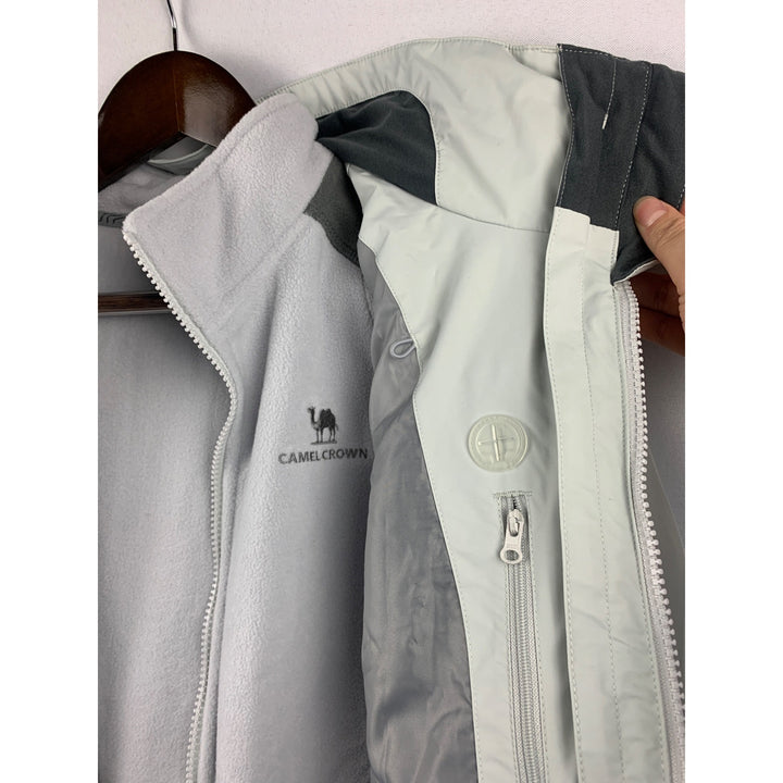 Women’s NWT Camel Crown Gray 3 in 1 Outdoor Jacket Size L