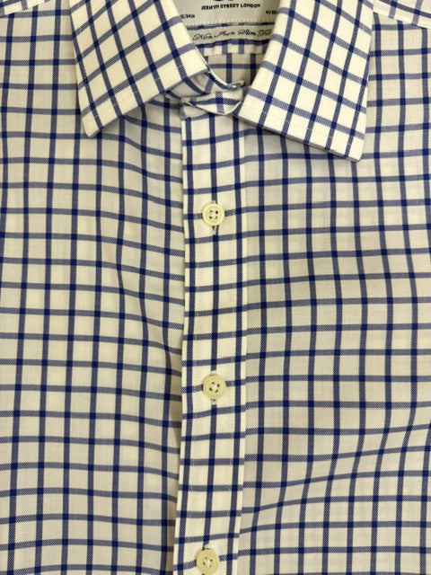 Charles Tyrwhitt Non‑Iron Slim Fit Check Shirt SzL(16/34)