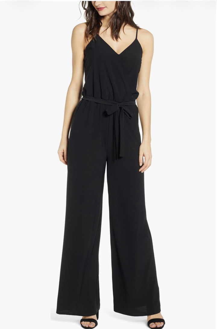 Chelsea28 Side Tie Jumpsuit SzL(12-14)  NWT