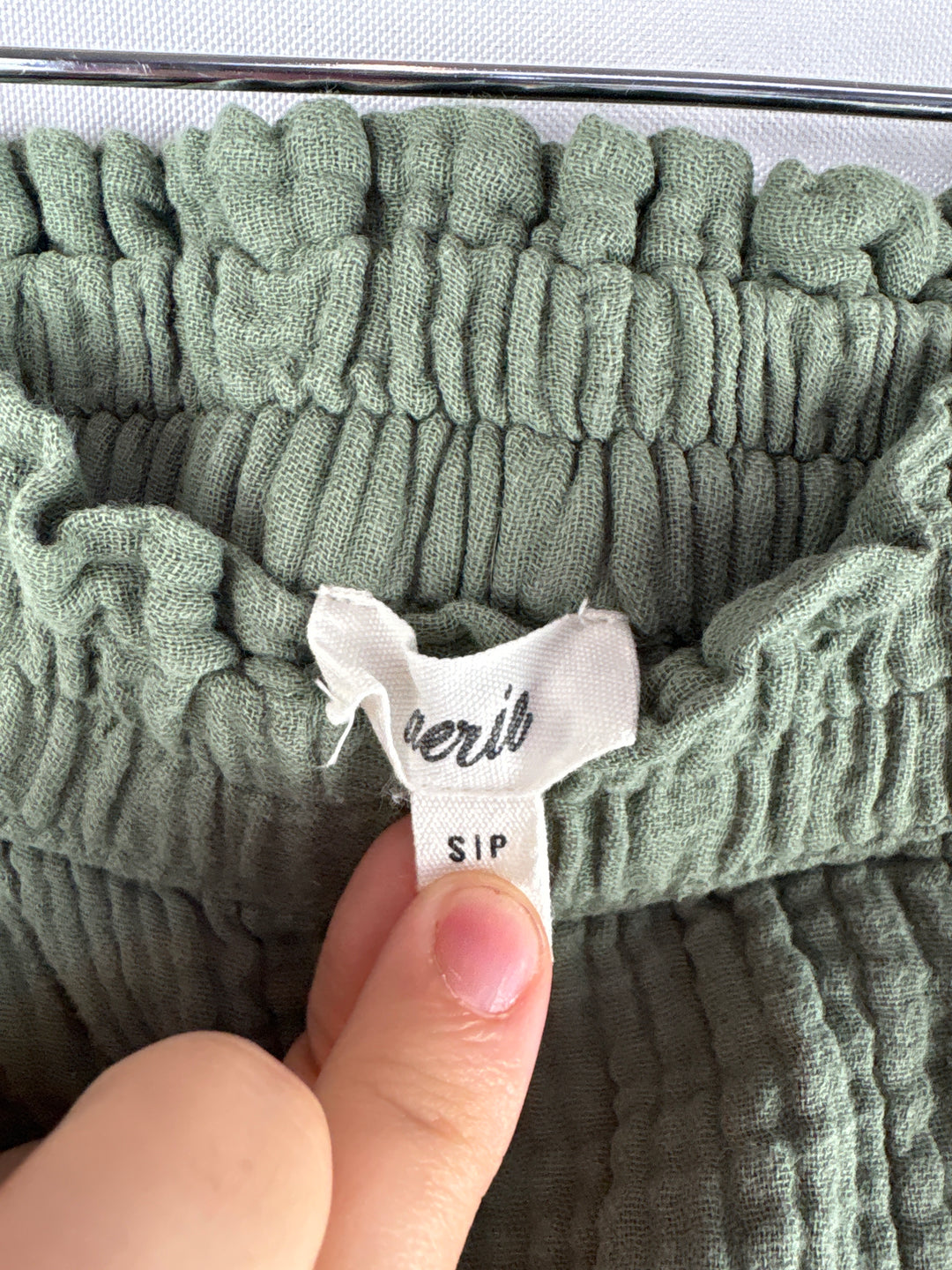 Women’s Aerie Small Sage Green Flowy Lounge Pants