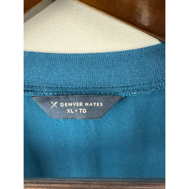 Women’s Denver Hayes XL Dark Teal Sleeveless Midi Dress