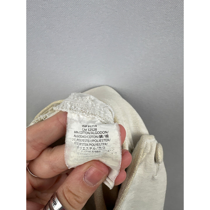 Women’s Armani Exchange Size 14 Cream Capris