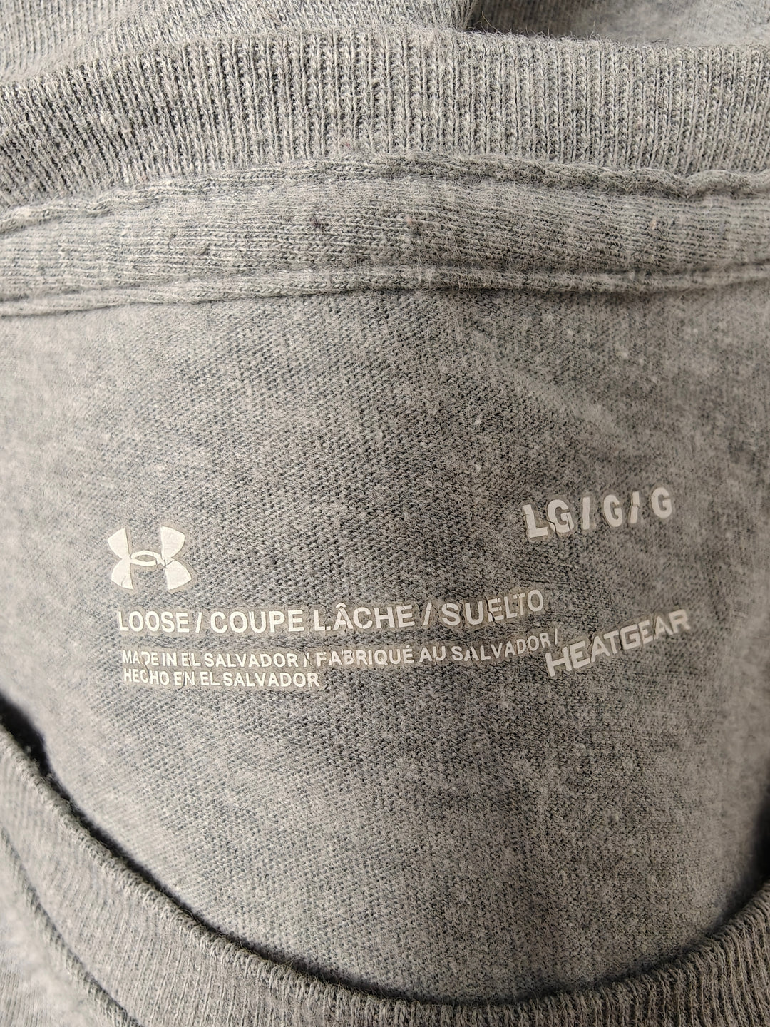 Mens Under Armour Boston Massachusetts Graphic T-Shirt Gray Size L