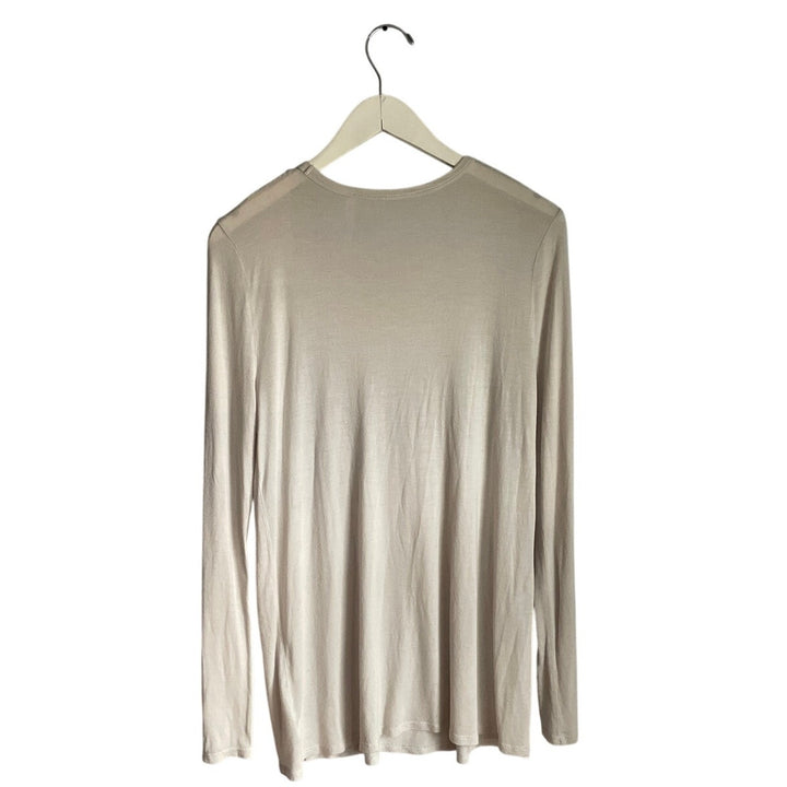 T by Alexander Wang Long Sleeve Pocket t-shirt 100% Modal Minimalist Basic Small