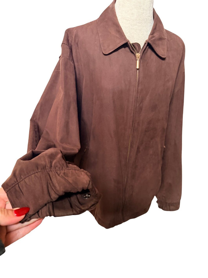 Vintage Mens Weatherproof Garment Company Coat Size Large With Phone Pocket