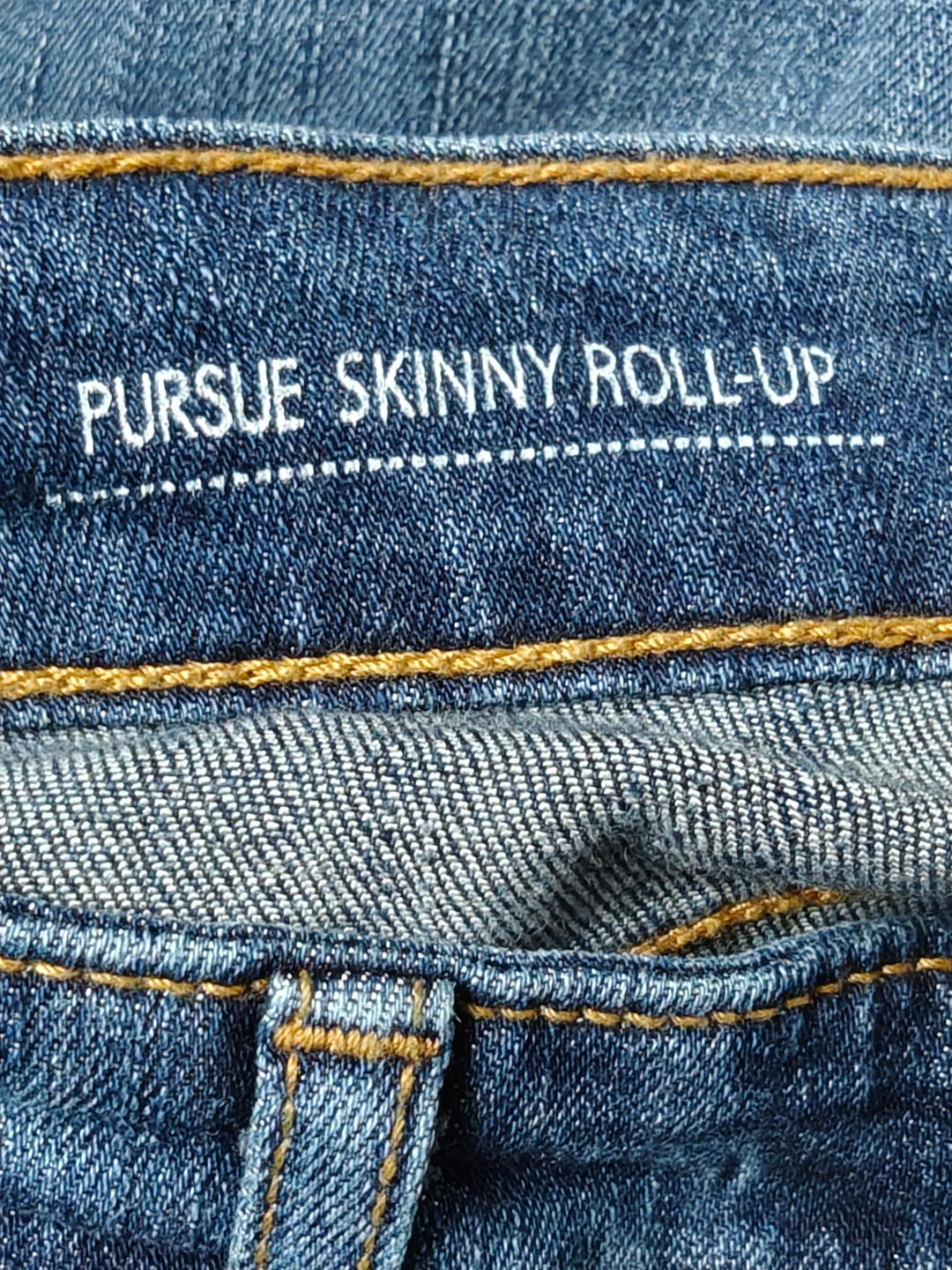 Womens CJ by Cookie Johnson Skinny Jeans Blue Size 34