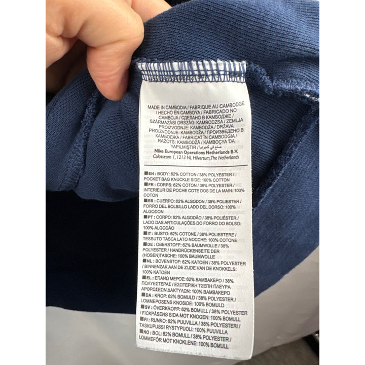 Men’s Nike XL Navy Chelsea Football Club Zip-Up Hoodie