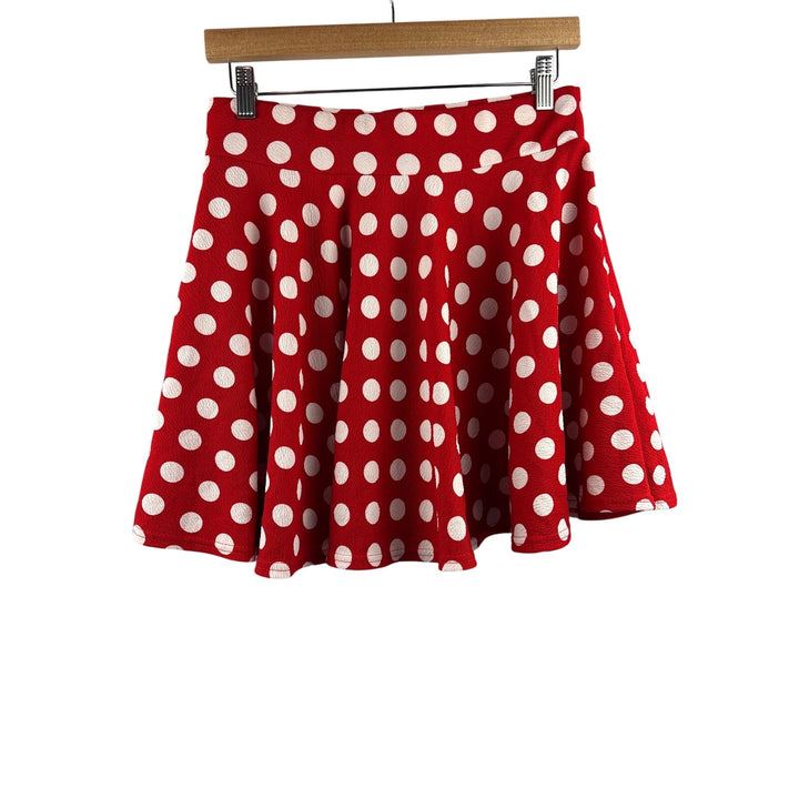 Women’s Urban Coco Large Red w/ White Polka Dot Skirt