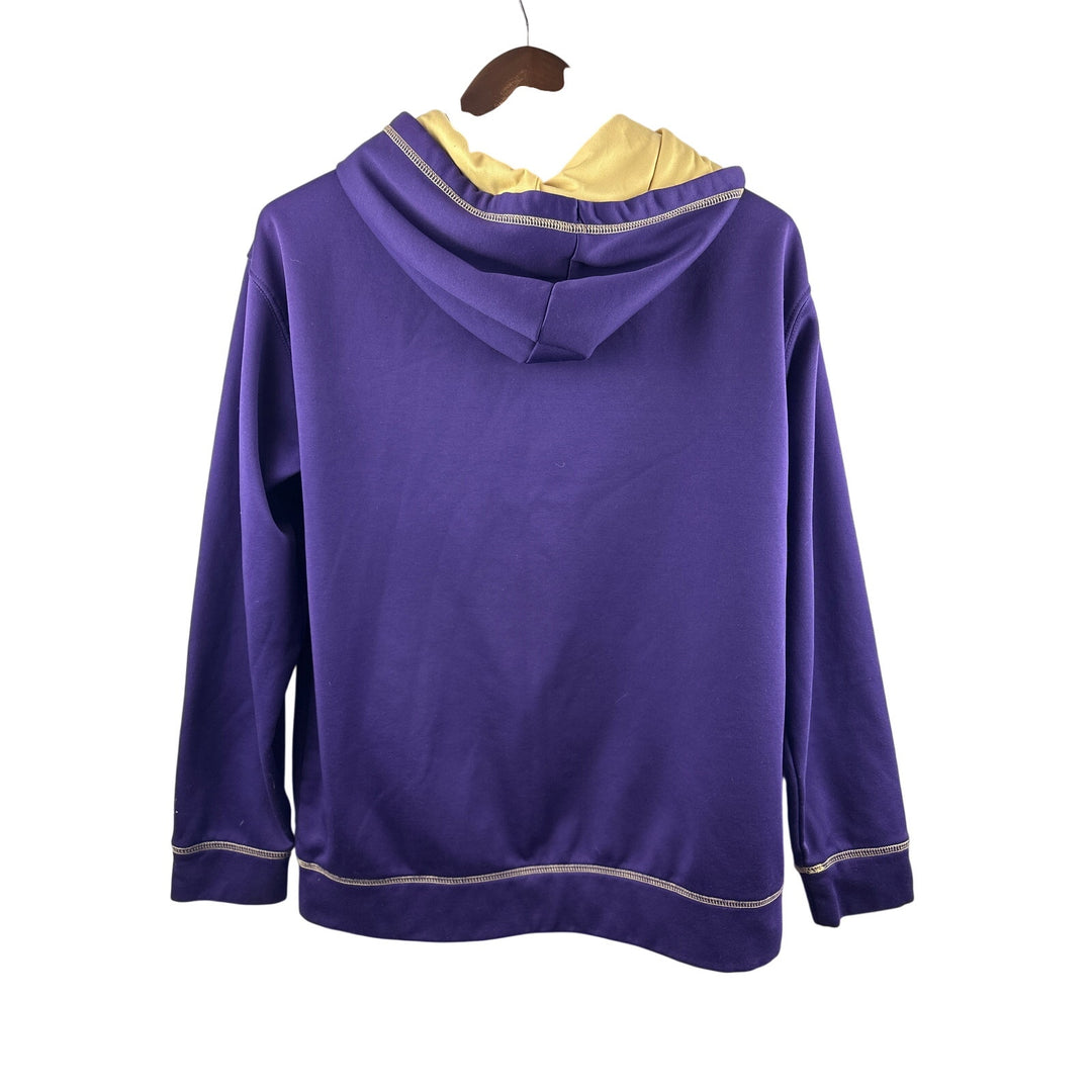 Men’s Knights Apparel Medium Purple Washington University Zip-Up Hoodie