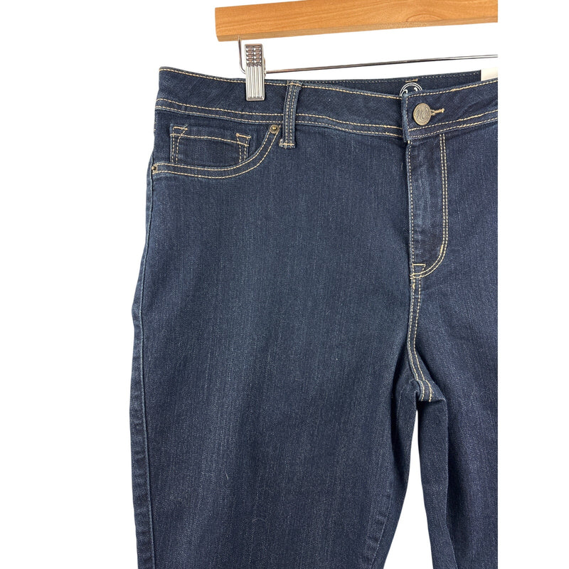 Women’s W62 Size 16 Dark Blue Capri Jeans