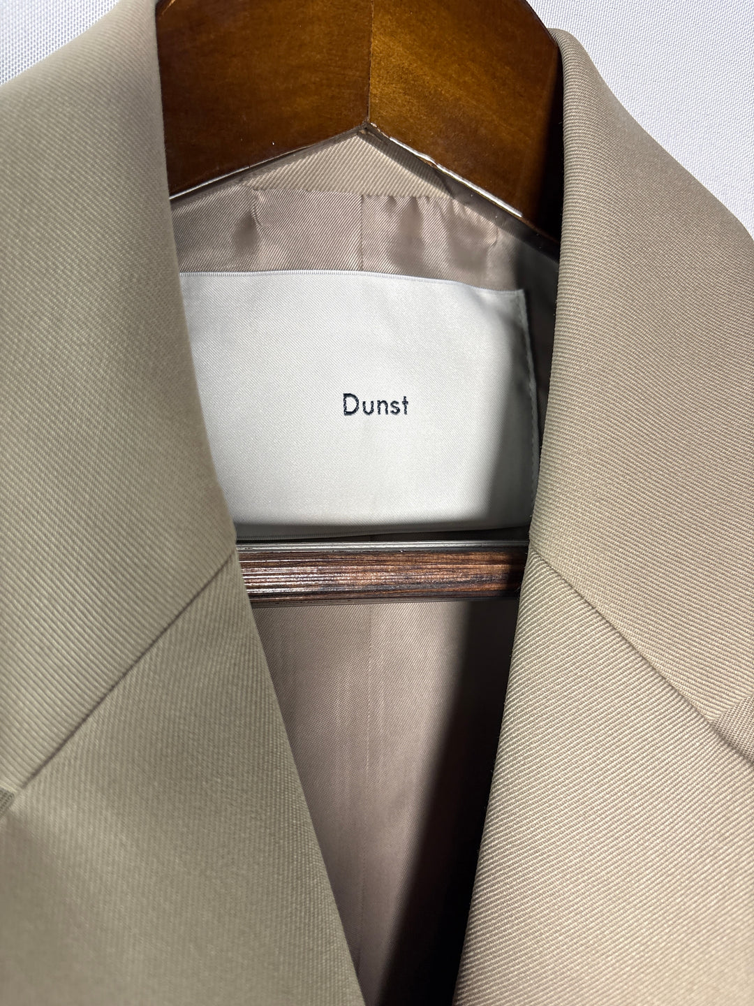 Unisex Dunst Medium Beige 2 Button Blazer