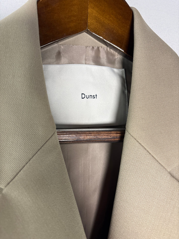Unisex Dunst Medium Beige 2 Button Blazer