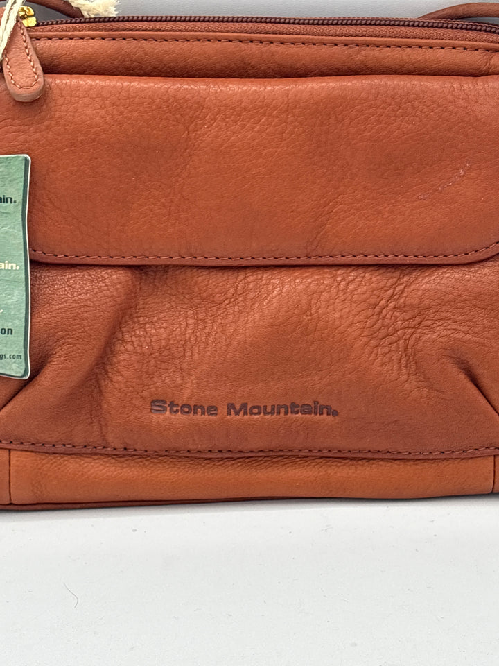 Women’s Stone Mountain Soft Leather Brown Crossbody Purse