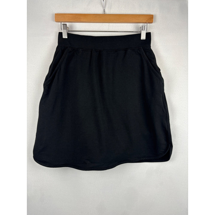 D & Co. Womens Black Skirt XS 68% Cotton 28% Polyester
