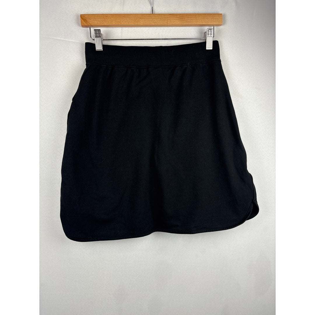 D & Co. Womens Black Skirt XS 68% Cotton 28% Polyester