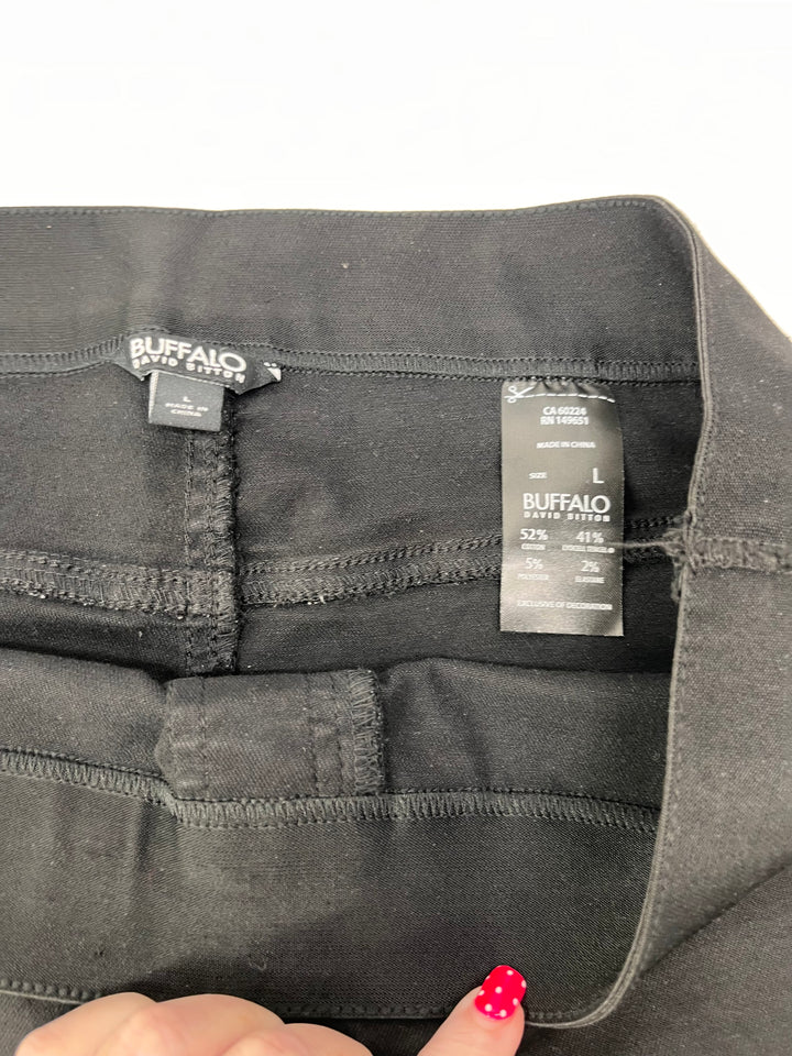 Buffalo David Bitton Women’s Pull-On Pants Stretch Comfort Waist Casual Pants