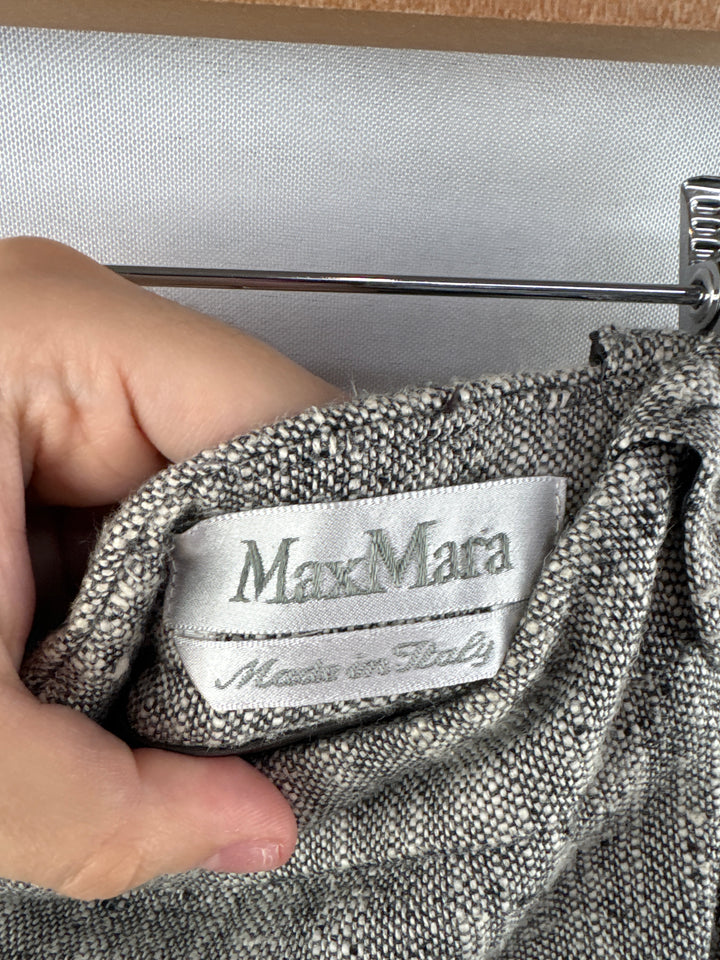 Women’s Max Mara Light Gray Tweed Pencil Skirt