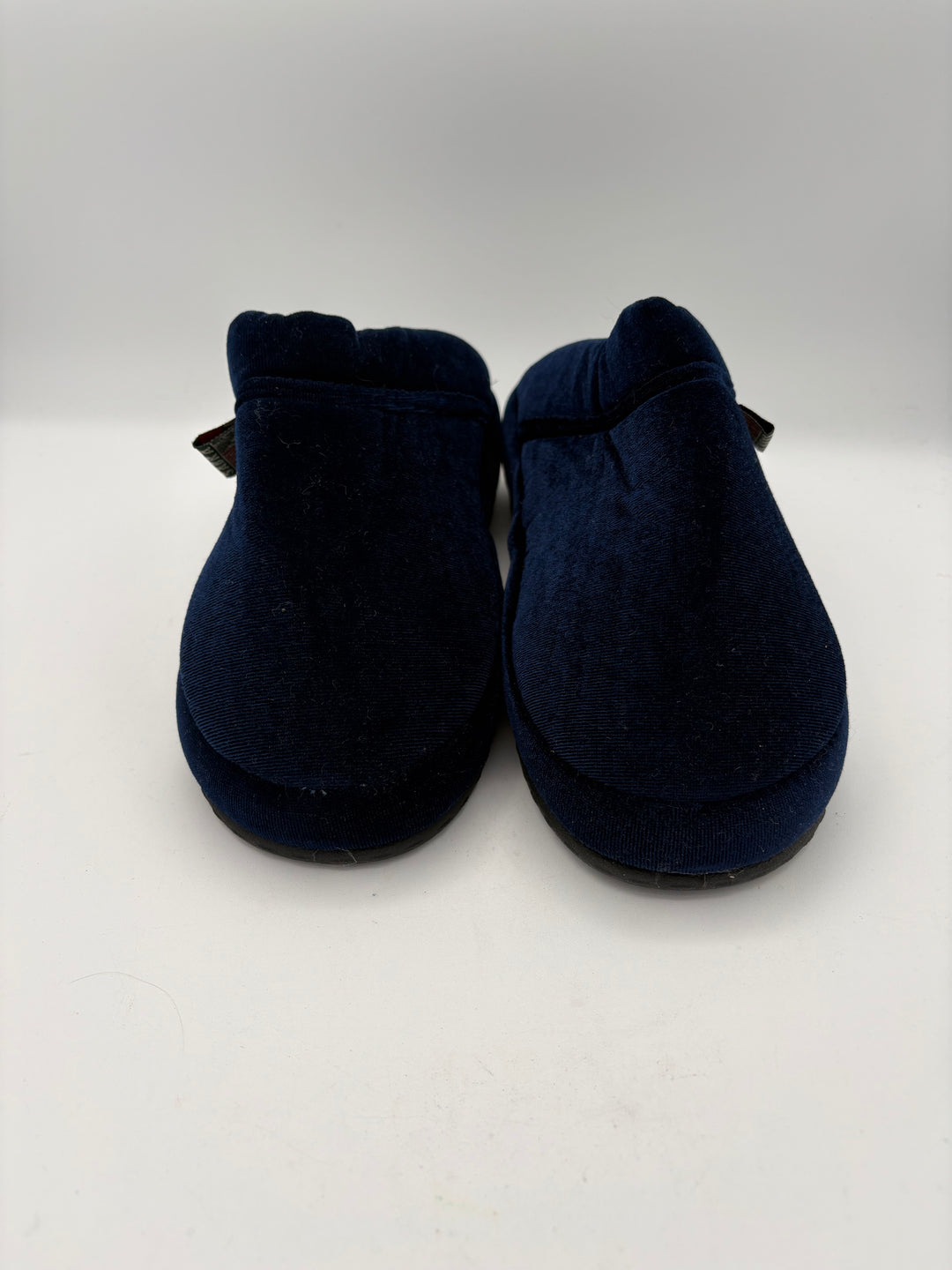 Women’s Sabra Negev Size 8 Royal Blue Velvet Slippers