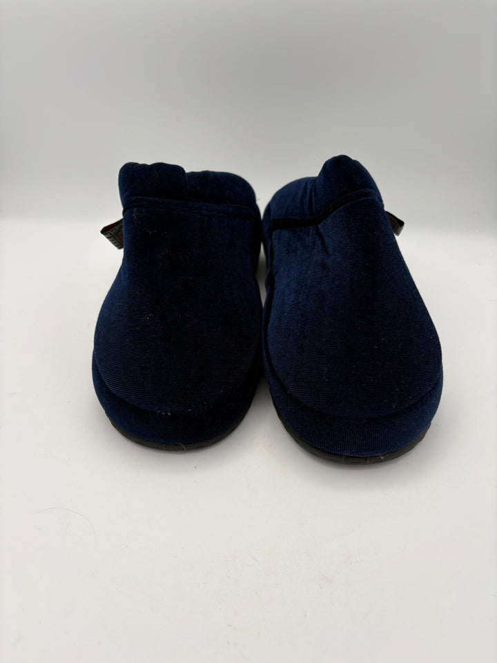 Women’s Sabra Negev Size 8 Royal Blue Velvet Slippers