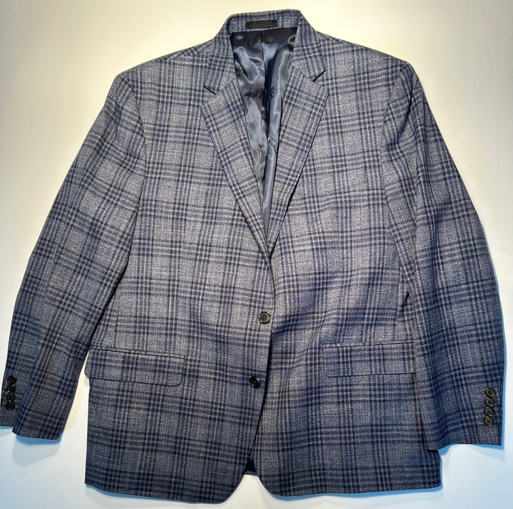 Lauren Ralph Lauren Men’s Blue Plaid Blazer Sport Coat Size 46R