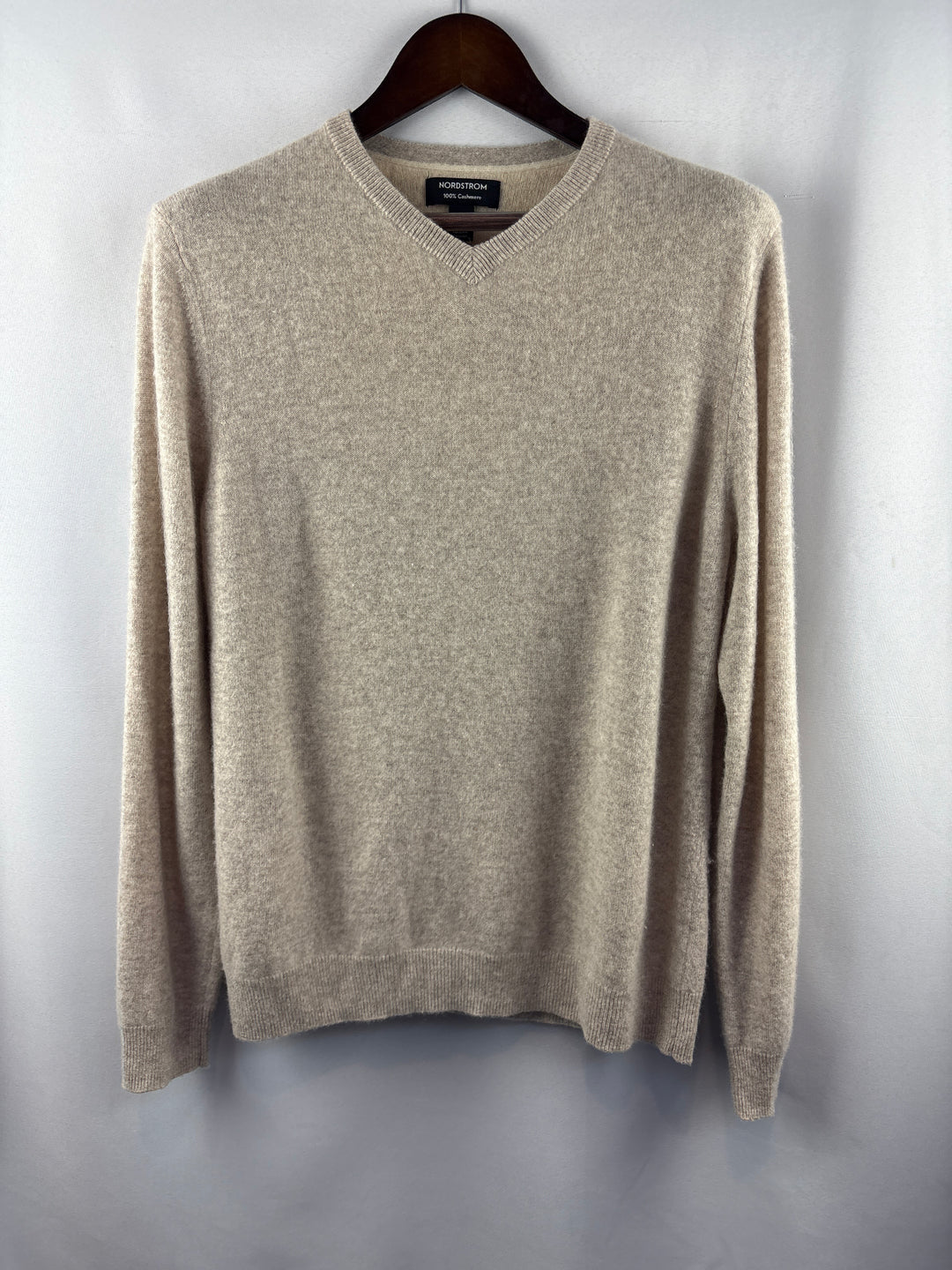 Women’s Nordstrom Medium Beige Cashmere Sweater
