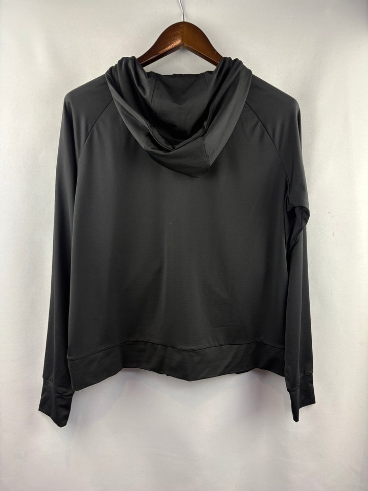 Women’s Mondetta Large Black Athletic Zip-Up Hoodie