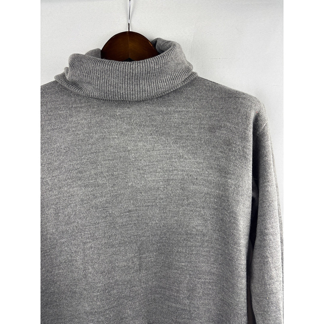 Women’s Hampshire Studio Small Heather Grey Turtleneck Sweater