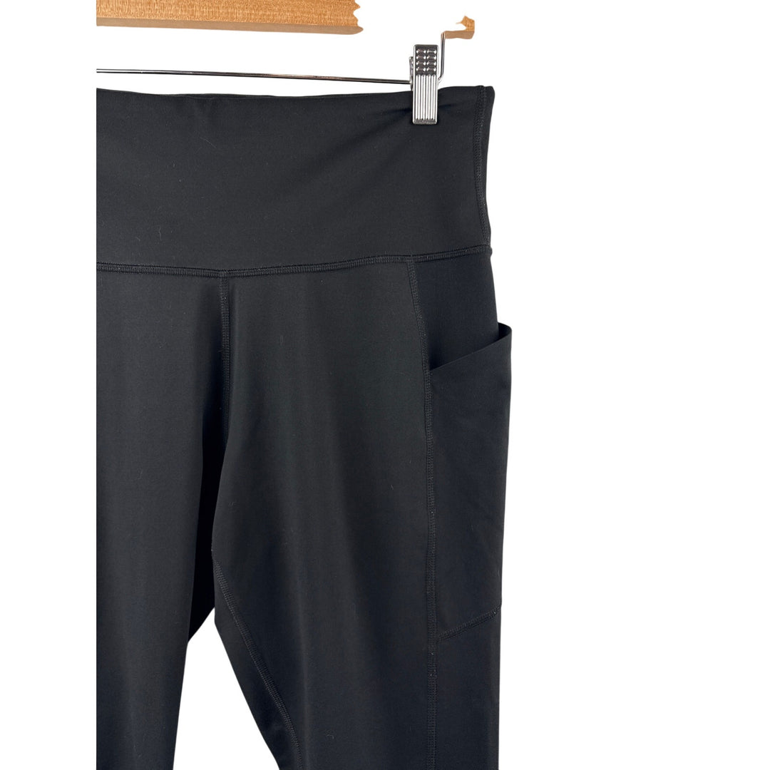 Women’s Xersion Large Black Leggings w/ Pockets